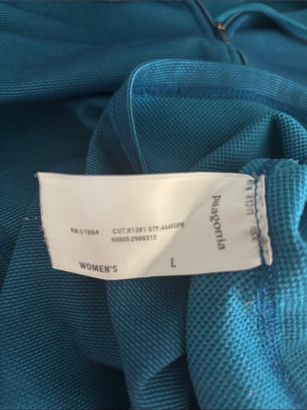 Patagonia Popover Teal Large - Picture 3 of 6